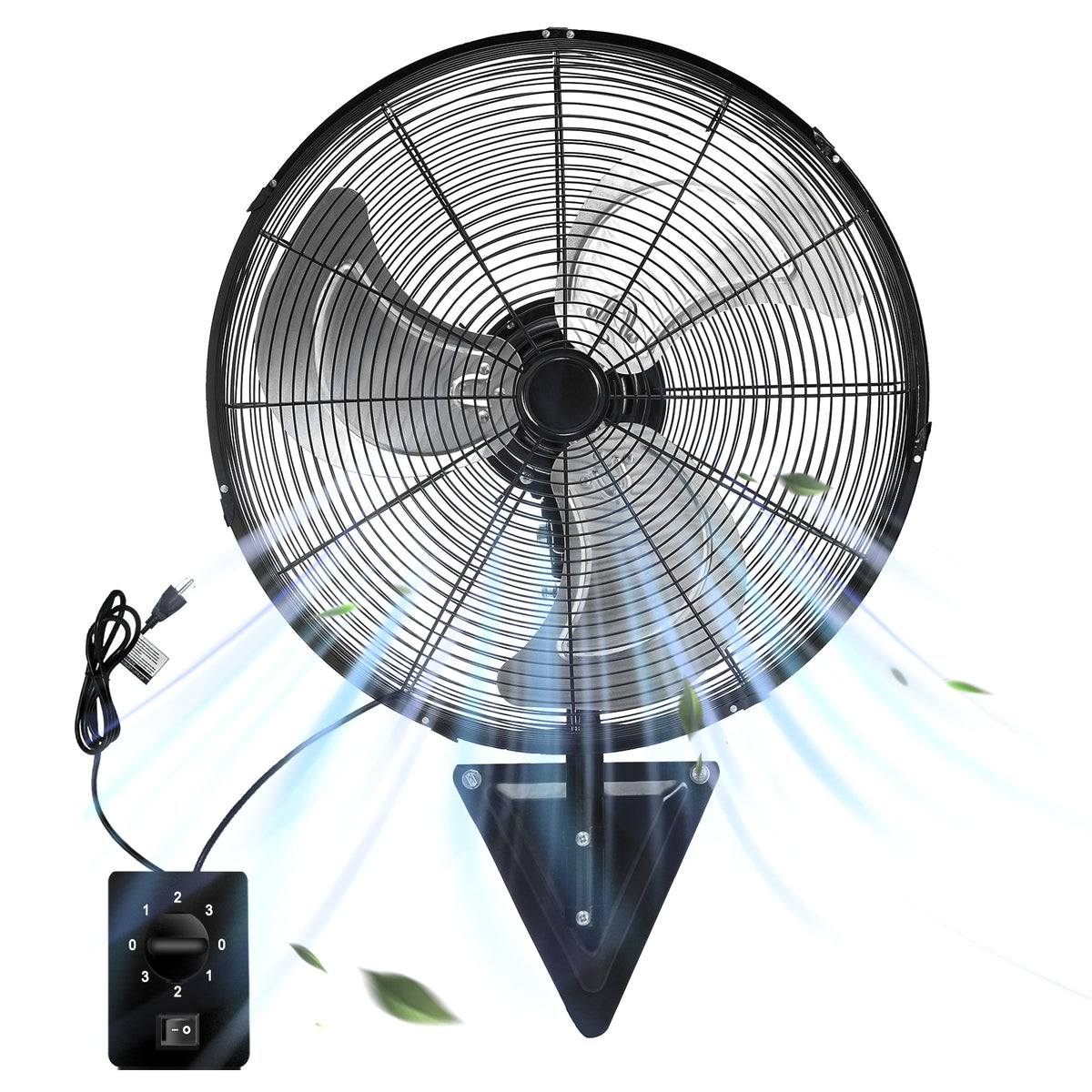 TMWINGS 20 Inch Wall Mount Fan Oscillating, High Velocity Industrial Wall Fans