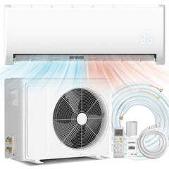 Split Air Conditioner & Heat Pump System, 12000 BTU, 115V