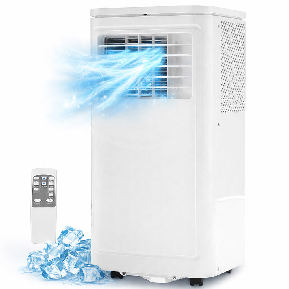 VAJIAZA 10000 BTU Portable Air Conditioner, Portable AC Unit up to 450 Sq.Ft, 4-in-1 Air Conditioner for Home with Sleep Modes, Remote Control