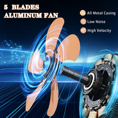 2 Pack Wall Mount Fan with Remote Control Wall Mounted Oscillating Fan with 3 Speed Settings,18in Adjustable Tilt and Timing for Bedroom 16in Metal Fans Blade