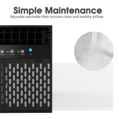 10000 BTU ASHRAE Window Air Conditioner with 6 Modes,U-Shaped Saddle Portable AC cooling up to 450 Sq.Ft. Washable Filter, Remote, Timer