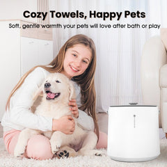 18L Towel Warmers for Bathroom with 15/30/45/60 Appointment & Timing,Portable Handle Spa Towel Warmers Ideal Gifts for Family & Friends, Grey
