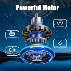 24 Inch Wall Mount Fan Oscillating Wall Fan High Velocity Heavy Duty 3-Speed Pro Metal Fans for Garage, Workhouse, Greenhouse, Farm, Shop, Industrial Use