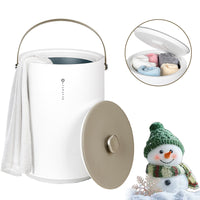 TMWINGS Towel Warmer, 18L with 4 Time Setting, Ideal Gift for Family&Friends, Yellow